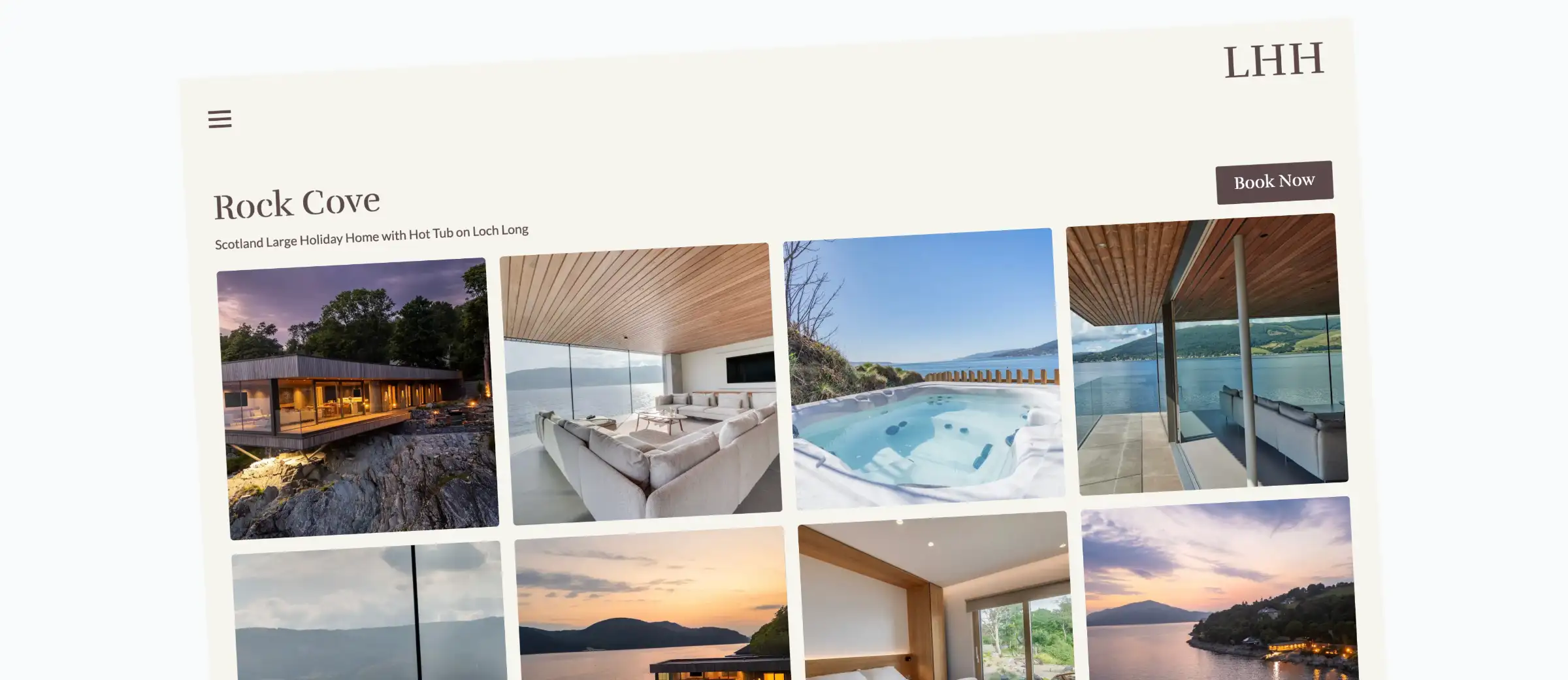A new brand & website for Large Holiday Homes
